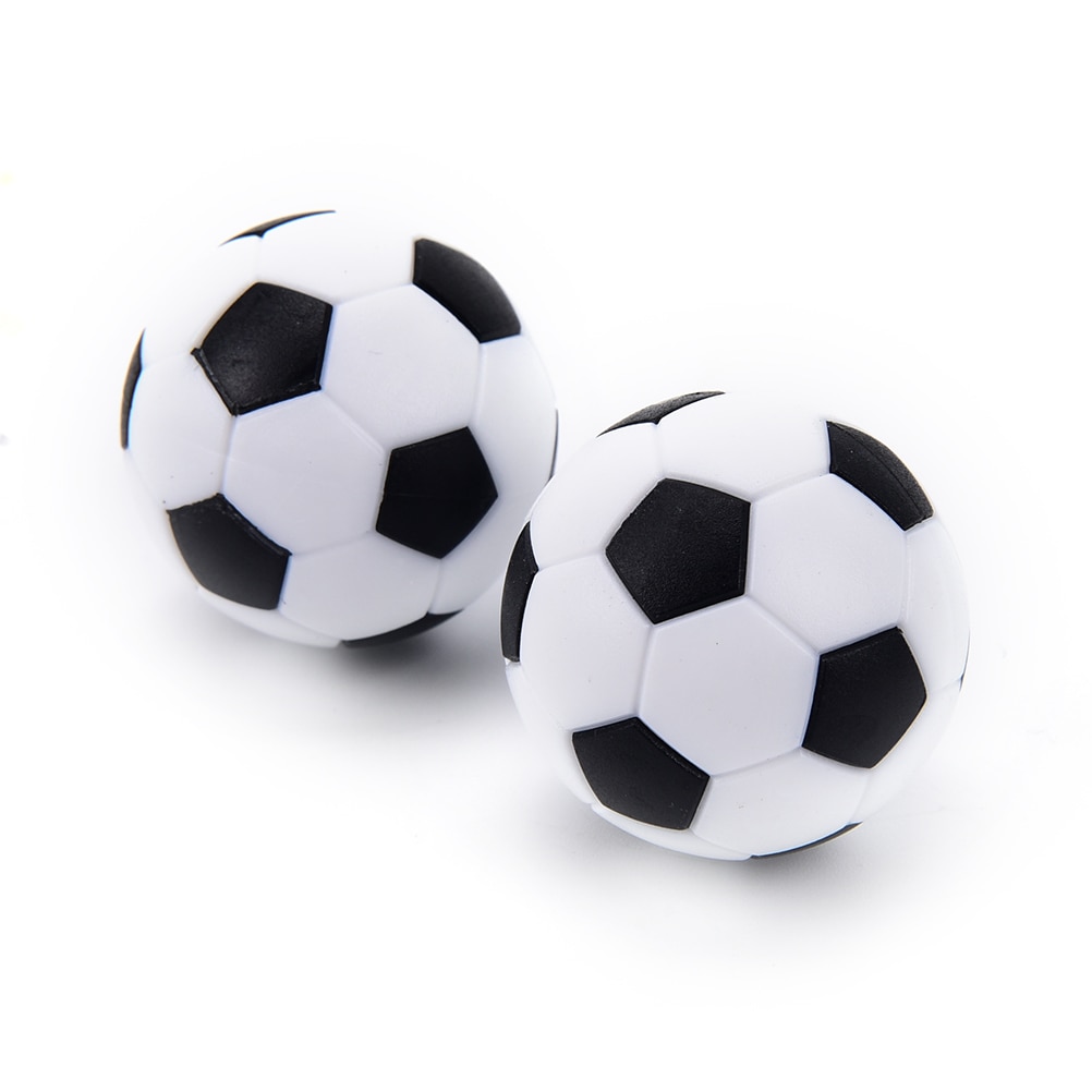 4 Pcs Foosball Table Football Round Indoor Games Plastic Soccer Ball Football Fussball Soccerball Sport Gifts32mm