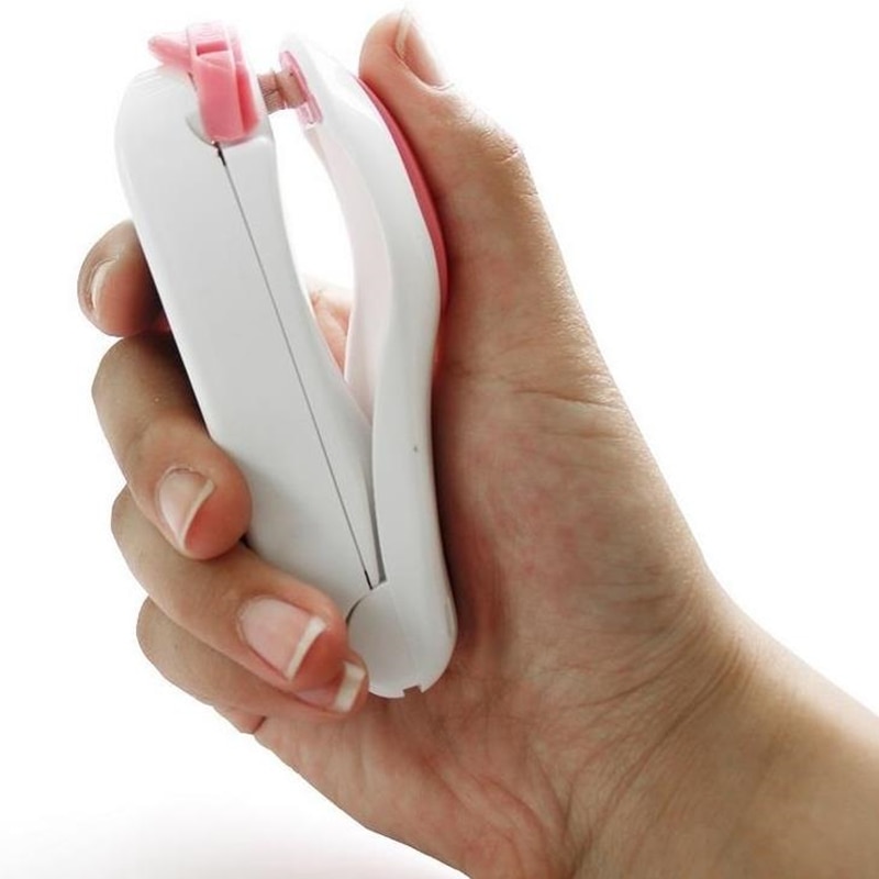 Portable Bag Clips Handheld Mini Electric Heat Sealing Machine Impulse Sealer Seal Packing Plastic Bag Clip work without battery