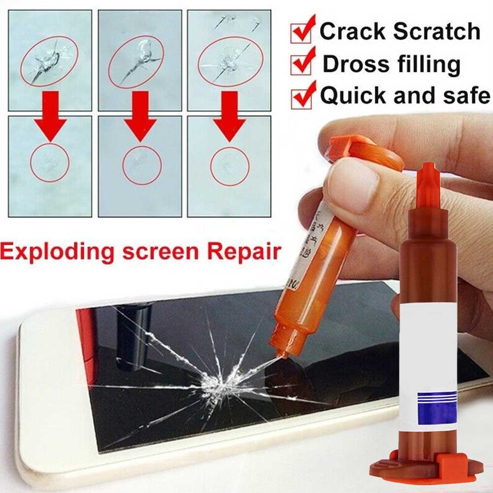 Easy Apply Anti Dust Liquid Optical Clear Adhesive School Repair Practical LCD Glass UV Glue Phone Touch Screen Office