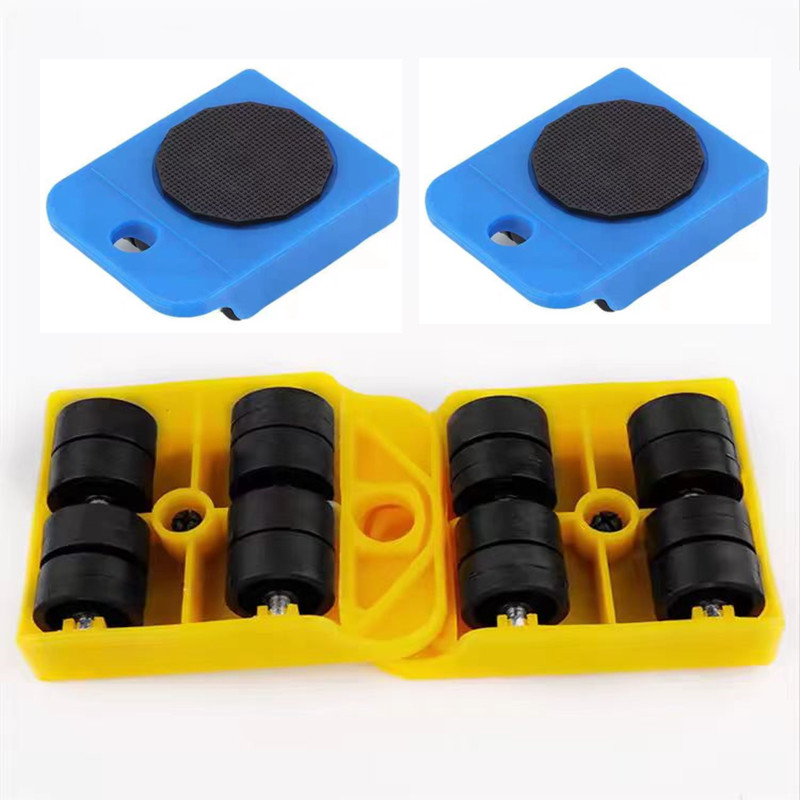 Ruedas para muebles pesados, herramienta para mover muebles, palanca de cambios de transporte, removedor deslizante de rueda móvil, rueda de rodillo de elevación para mover muebles