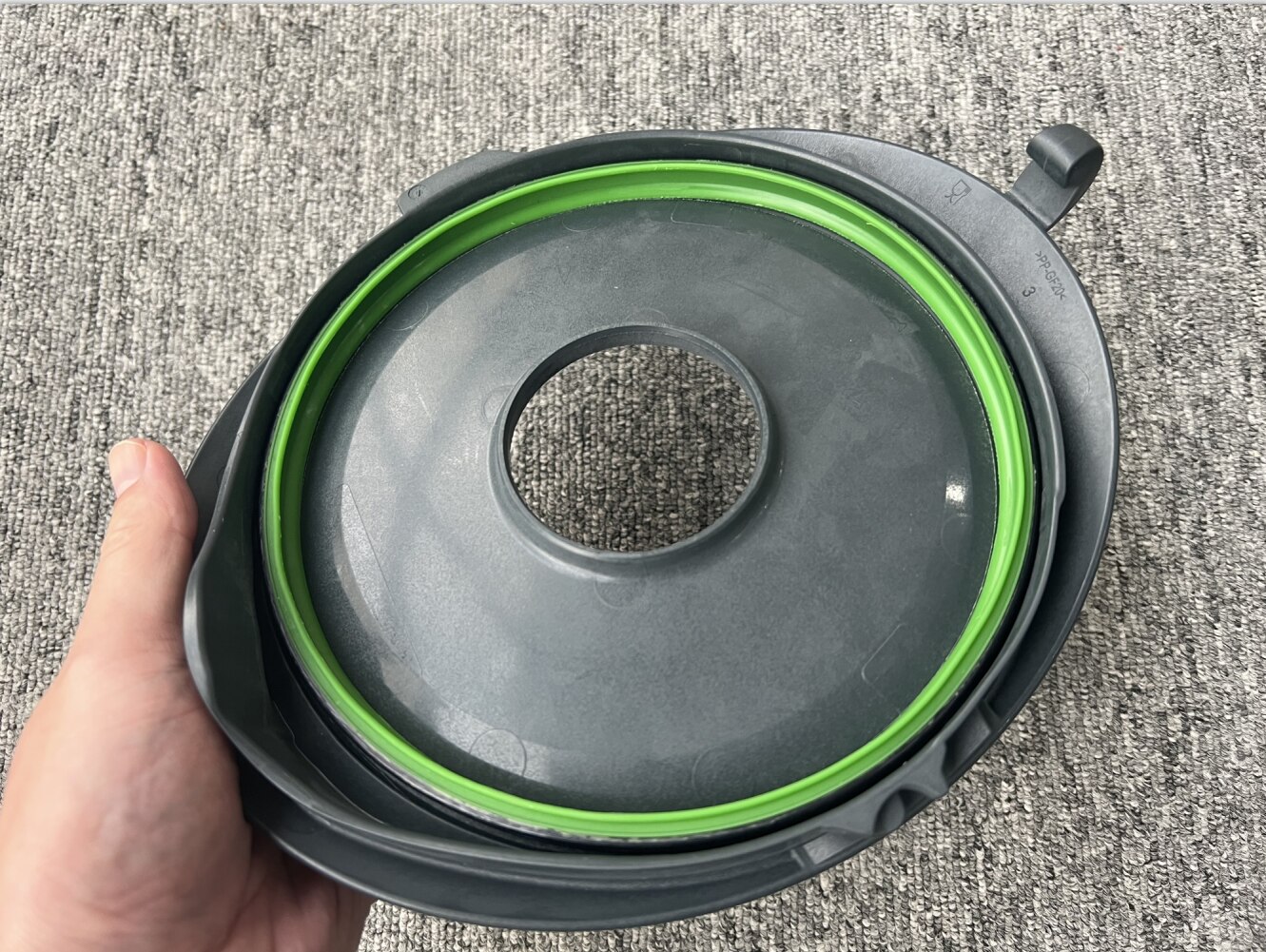 Ersatz Silikon Deckel Dichtung Grün Dicht Ring Dichtung für Thermomix TM31 Mischen Schüssel Deckel Abdeckung