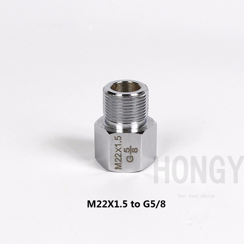 HONGYI 1 stuk aquarium connector adapter converters voor CO2 cilinder regulator G5/8, W21.8, M22