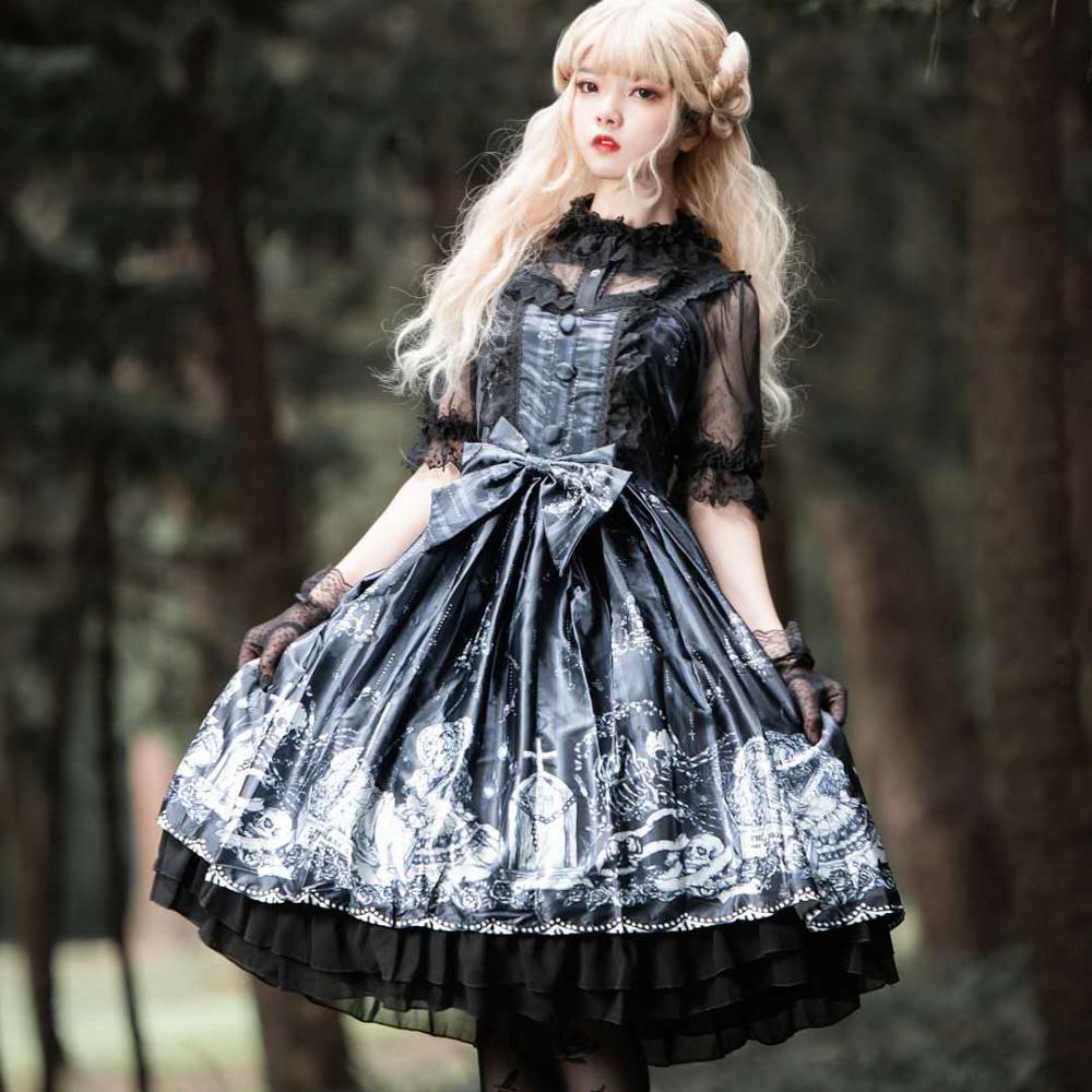 Lolita Jsk Jurk Tomb Gevangene Meisje Gothic Dark ... – Vicedeal, image size:1000x1000