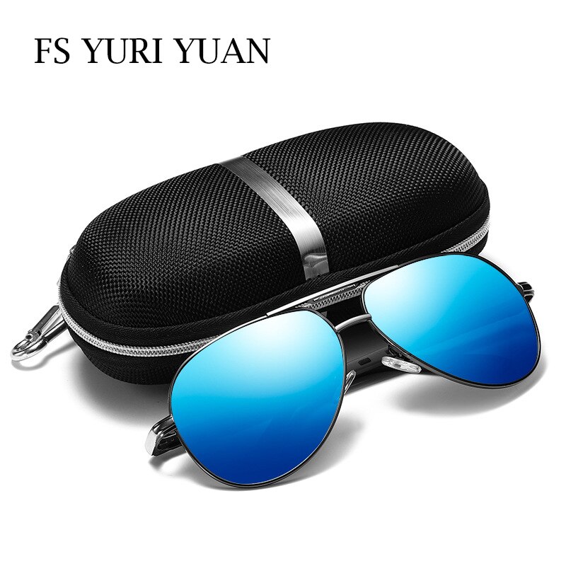 Fs yuri yuan classic pilot heren gepolariseerde viszonnebril top outdoor sport zonnebril wandelen hd drive bril 8725