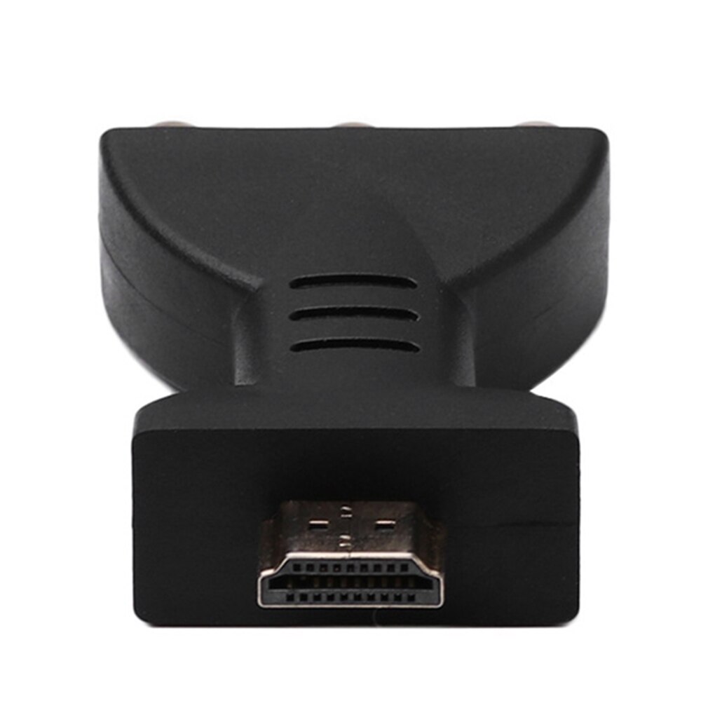 Mini HD to 3 RGB/RCA Video Audio Adapter Digital Signal AV 1080p Component Converter Accessories For HATV DVD TV TXTB1