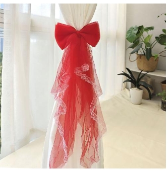Alla Österreich 커튼옷 Festa Kant Strik Bloem Gordijn Stropdas Touw Rug, Terugloopsper Gesp Clips Gordijn Accessoires Houder Thuis Bruiloft Decor Nieuw: Paars