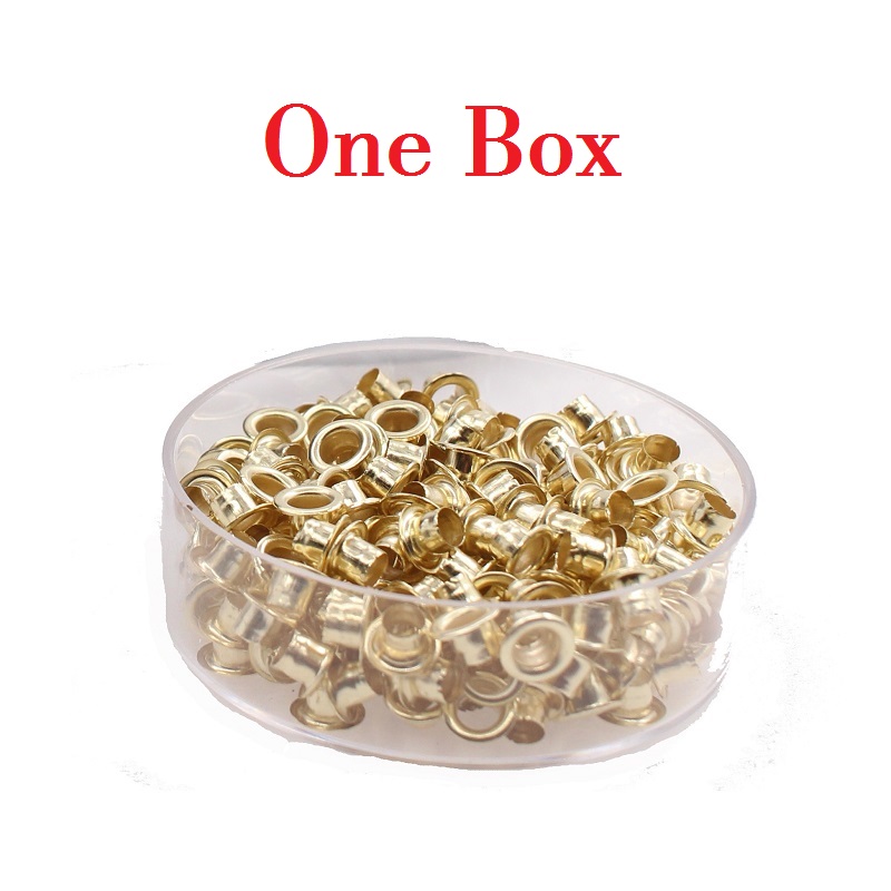 Oeillet en métal pour reliure, une boîte comprenant 250 œillets: One Box