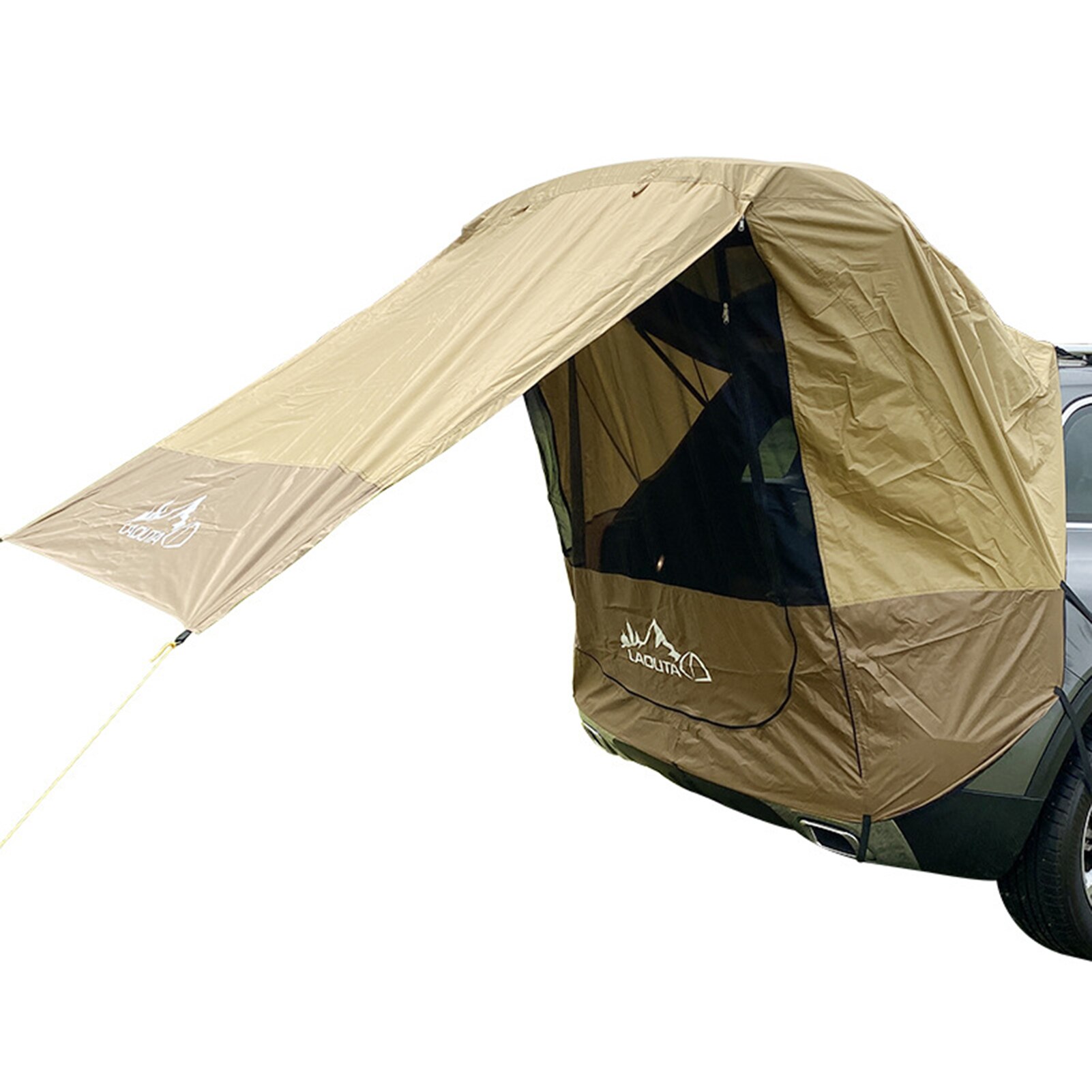 Truck Tent Sun Shelter Auto Canopy Portable Camper Car Trunk Tent Sunshade Trailer Rainproof For Self-driving Tour Barbecue