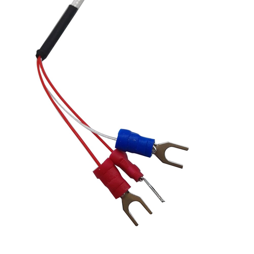 waterproof temperature 30mm probe 3 wires thermal resistance PT100 temperature sensor with 1.5m 2m cable