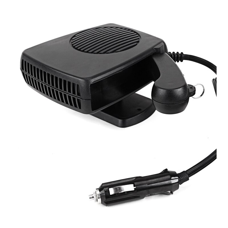 Bil bil kjøretøy elektrisk viftevarmer oppvarming frontrute defroster demist 12v 150w: misligholde tittel