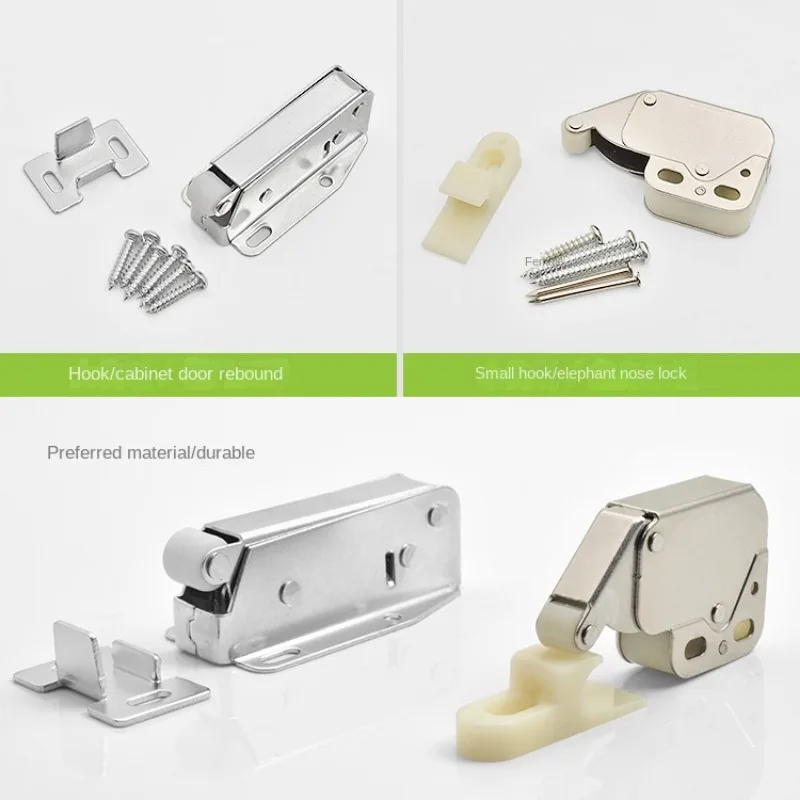 Push Catch Cabines Lock Automatische Spring Catch Systeem Camper Kast Deuren Multi-Functionele Meubelen Veiligheidssloten