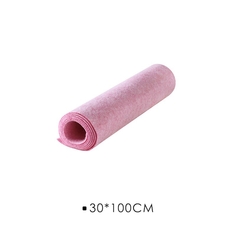 Microfiber Keuken Anti-Olie Vodden High-Efficiency Super Absorberende Doekjes Huishoudelijke Ontvetten Schoonmaken Gereedschap: Pink 100cm
