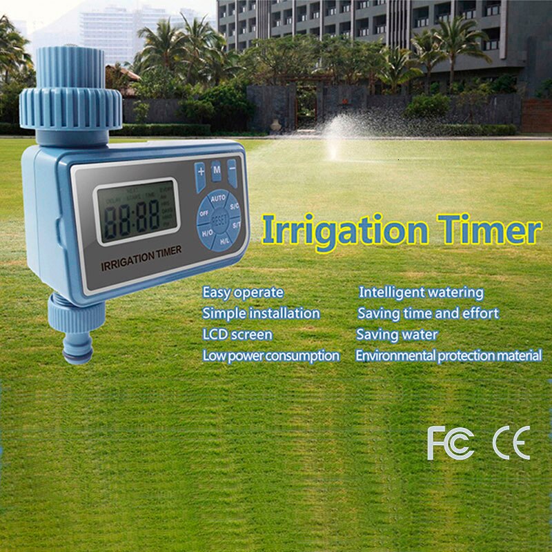 Smart Automatic Electronic Digital Water Timer Irrigation Controller System With LCD Display Home Irrigation Timer