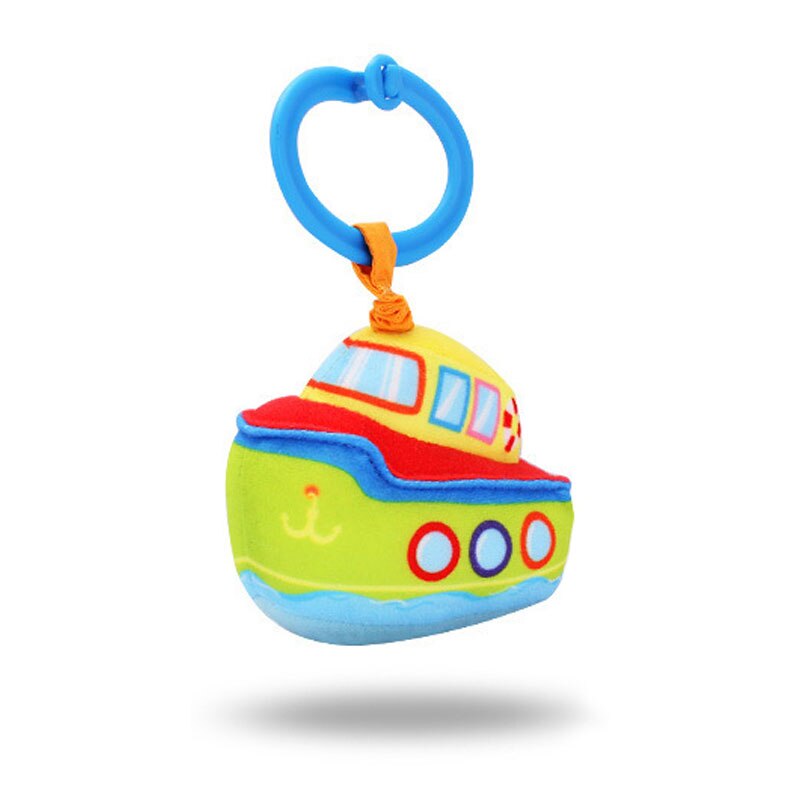 Hand Ring Bell Pull Schudden Bed Hangen Baby Speelgoed Baby Speelgoed 0-1 Jaar Oude Hand Hold Speelgoed: Rattle-Ship