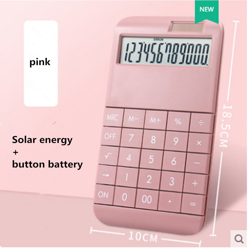 Student financial accounting special office examination study portable science 12 digit electronic calculator: 5