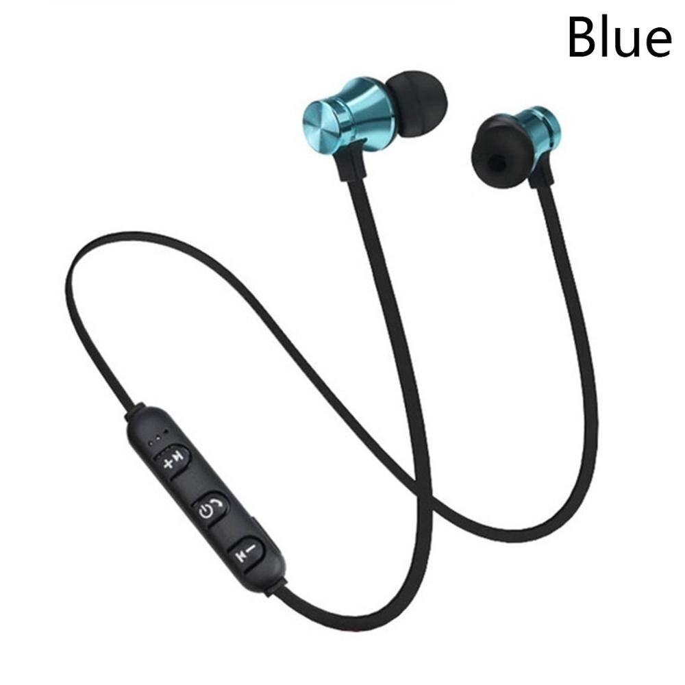 Magnetic Wireless Bluetooth Earphone In-Ear With Mic Sports Waterproof Music Earplugs Headset For IPhone 6s Plus Samsung 8