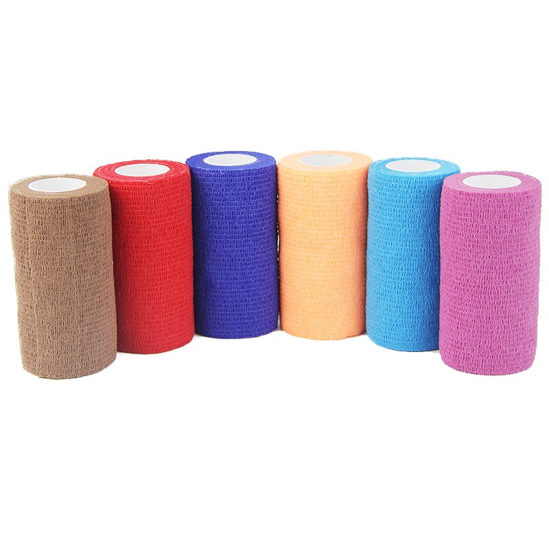 10cm x 4.5m elastoplast självhäftande sammanhängande bandage tejp starka sporttejper för handled, ankelförstuvningar och svullnad