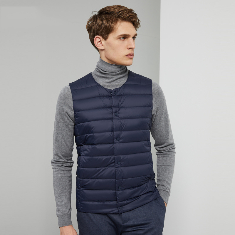 NewBang Matt Fabric Men Duck Down Vest Ultra Light Down Sleeveless Light Weight Windbreaker Male Gilet Outwear