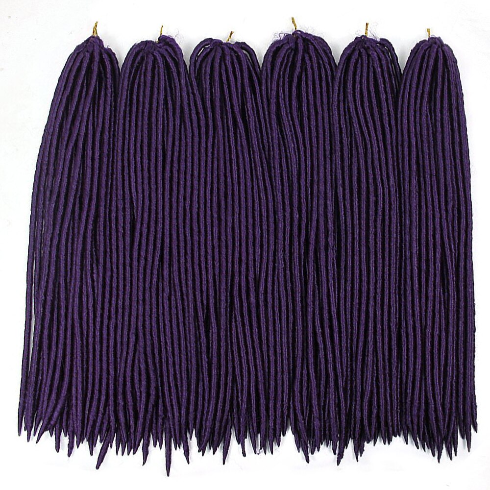 Freewoman Zachte Dreadlocks Gehaakte Vlechten Godin Faux Locs Haak Hair Synthetische Faux Locs Vlechten Hair Extensions Voor Meisjes