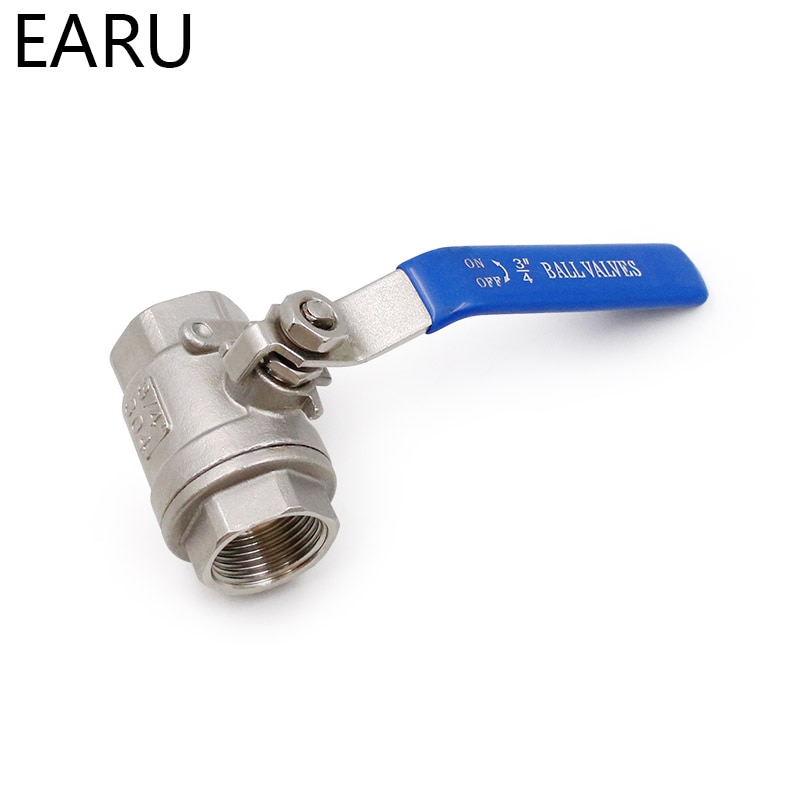 Válvula De Bola Acero Inoxidable 8 Mm - Mini Válvula De Cierre, Para Agua, Gas, Tuberías