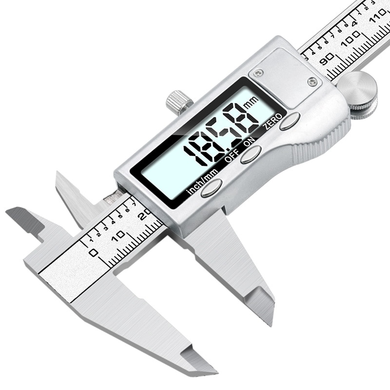 Calibrador Vernier de 0-150mm, herramienta de medición Digital de acero inoxidable, 6 pulgadas