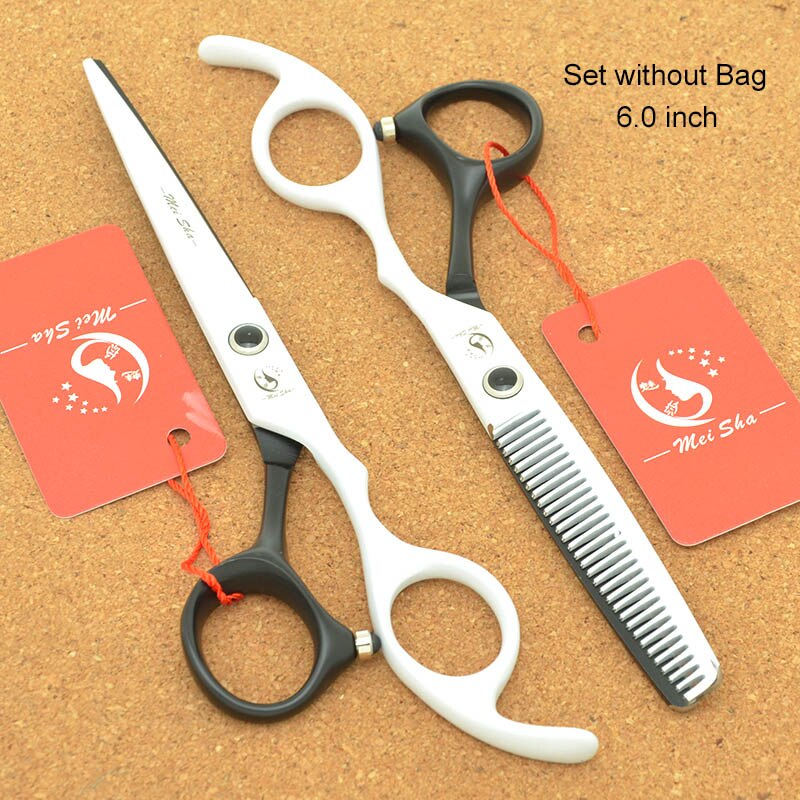 Ciseaux professionnels pour animaux de compagnie, 6.0 pouces, , pour toilettage de chien, coupe de poils d'animaux, ciseaux amincissants, accessoires pour chiens, A0076A: A0075A-02-60