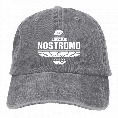 USCSS Nostromo Unisex Soft Casquette Cap Hat Vintage Adjustable Baseball Caps: 11