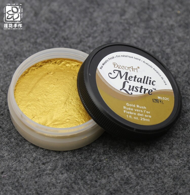American metallic pigment rose gold pigment for various surfaces watercolor paint: 02