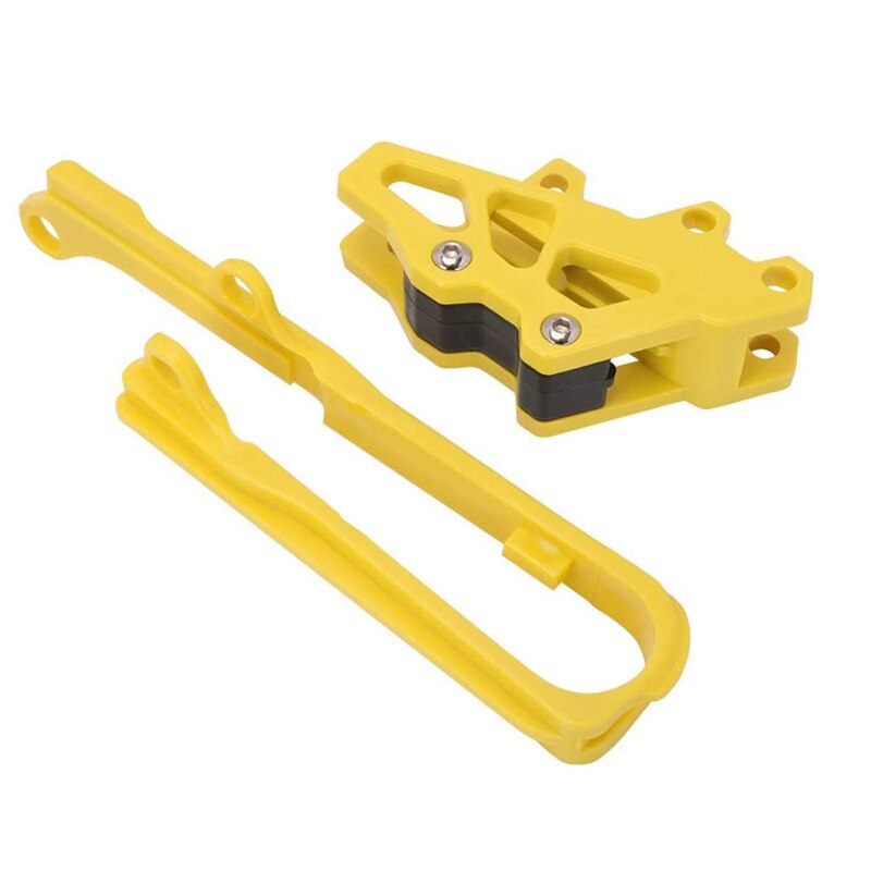 Motorcycle Chain Slider Guide Protector + Chain Guide Guard ABS Plastics for Suzuki DR-Z400 DR-Z400E DR-Z400S 2000