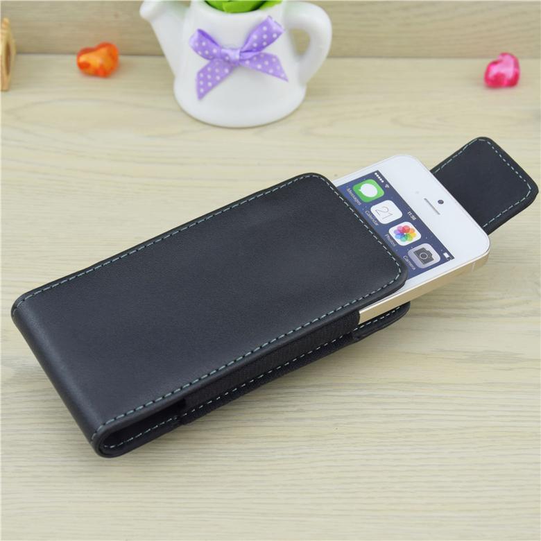 Coque en cuir avec Clip de ceinture pour iphone 6S Plus, 5.2-6.0 pouces, étui à Rotation