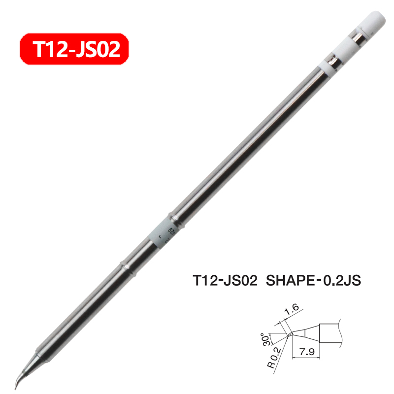Puntas de soldador T12 de repuesto, varios modelos de puntas, punta de soldador eléctrico T12-B BC3 CF4 D4 D52 D16 IL JS02 J02: Verde
