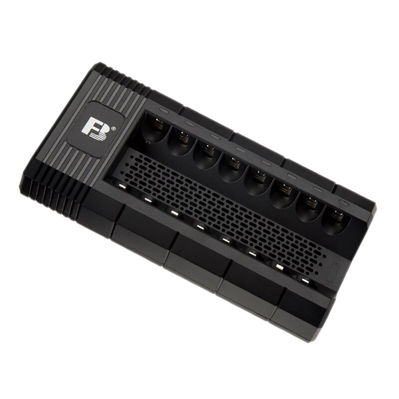 8 Slots Battery Charger Intelligent Power Off and Fast Charge for AA/AAA 1.4V Ni-MH Battery Charger US Plug
