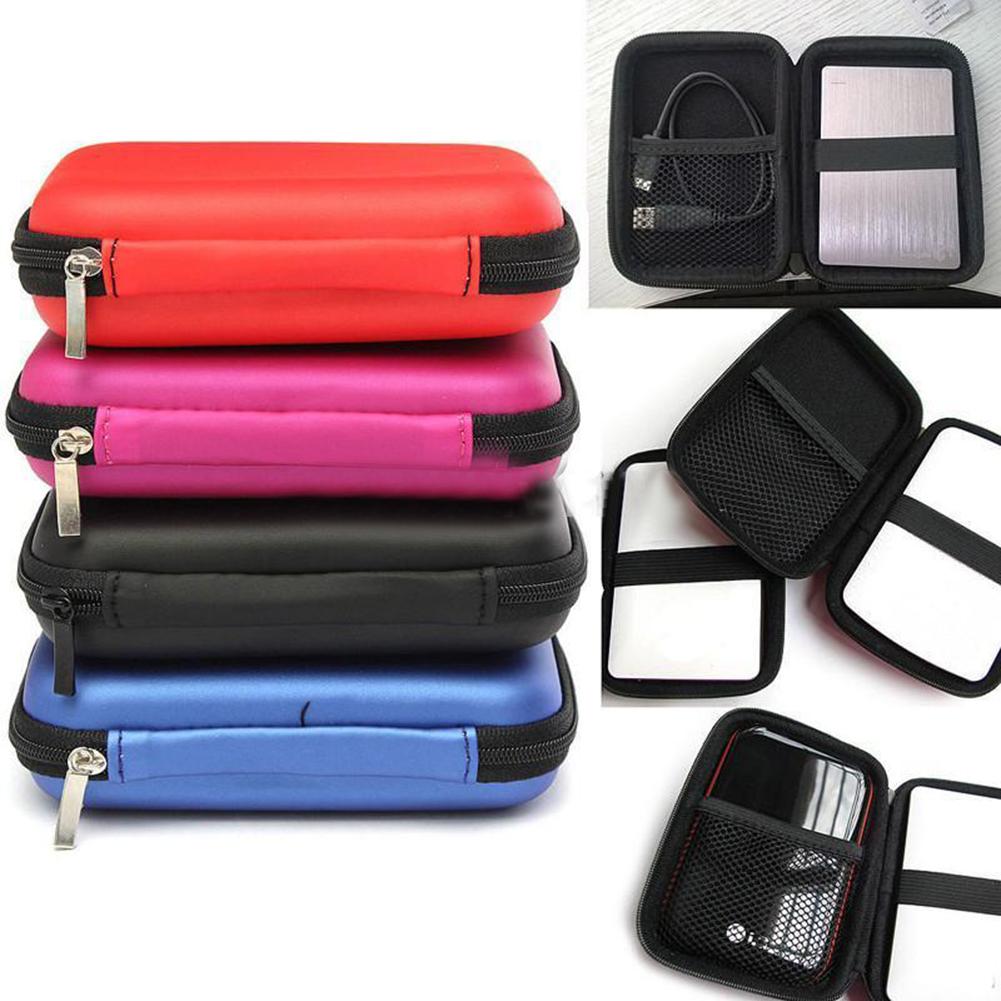 2.5 Inch External USB Hard Drive Disk Carry Case Cover Pouch Bag for SSD HDD