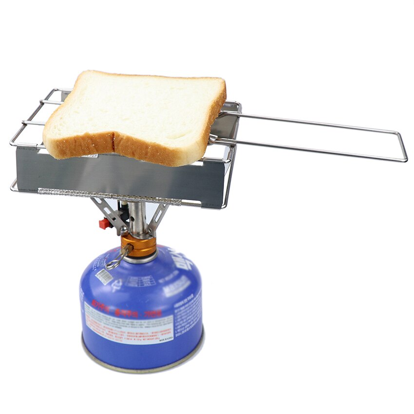 Rvs Bbq Grills Rack Vouwen Grill Houder Barbecue Toast Brood Vlees Plank Voor Outdoor Camping Bbq Gereedschap Levert