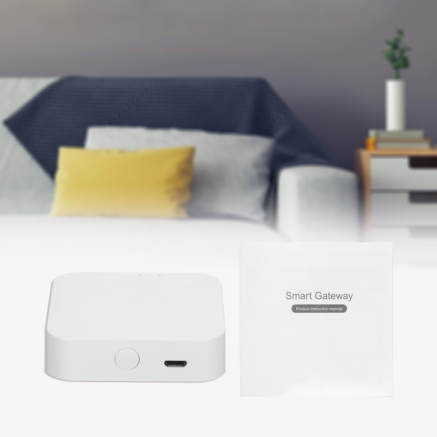 Tuya Zigbee Smart Gateway Multifunctional Smart Home Zigbee Gateway Hub Remote Control Zigbee Devices Work With Tuya Smart APP