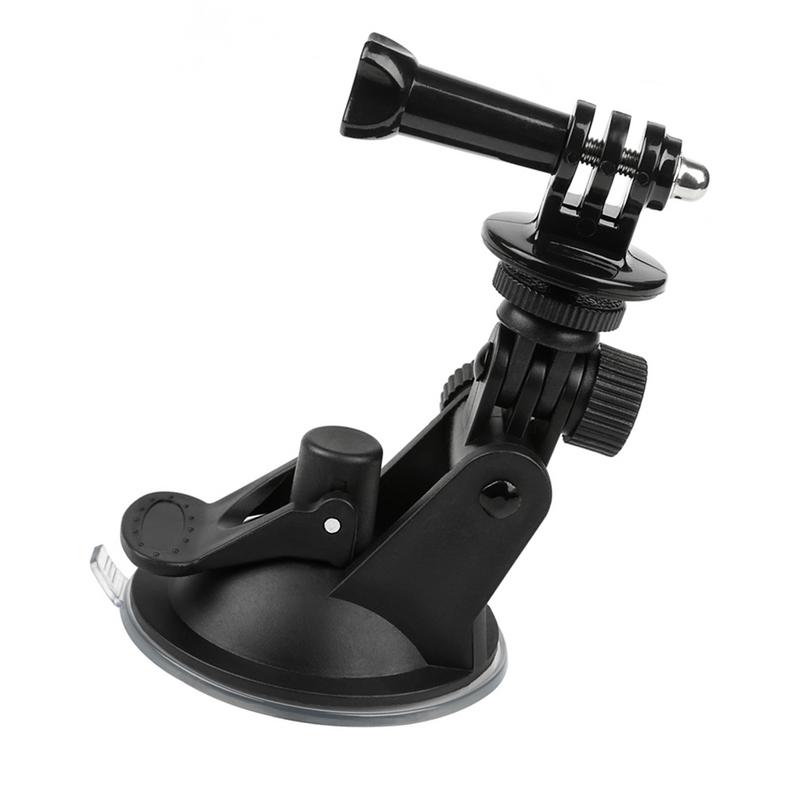 Mini auto raam zuignap beker voorruit glas buitensport camera houder stabiel anti-shake antislip duurzaam praktisch