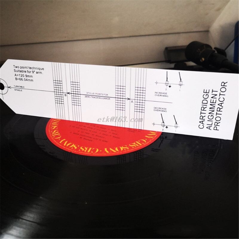 Lp Vinyl Pickup Kalibratie Afstand Gauge Gradenboog Record Draaitafel Fonograaf Phono Cartridge Stylus Uitlijning Aanpassing