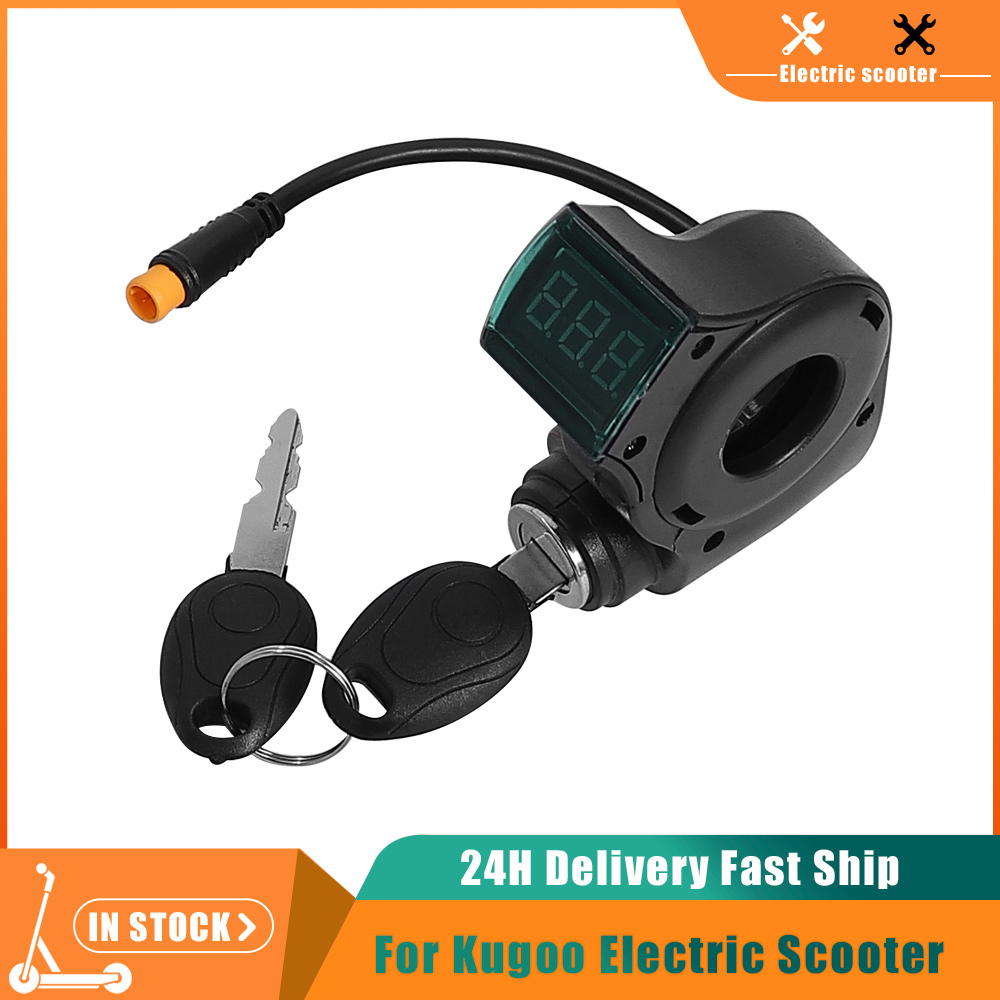 Power Key Lock with Keys Electric Scooter Ignition Lock Starter Switch Lock For Kukirin G2 Pro Electric Scooter Lgnition Lock