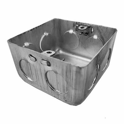 86 type Connection Box 86h50 Iron Box Metal Stretching Box Steel Connection Box Switch Undercover Box
