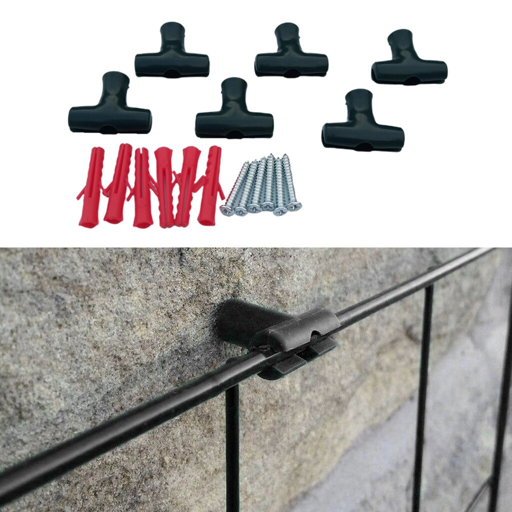 6pcs Gardens Clips Fixing Wire Mesh Protective Netting Garden Care Tools