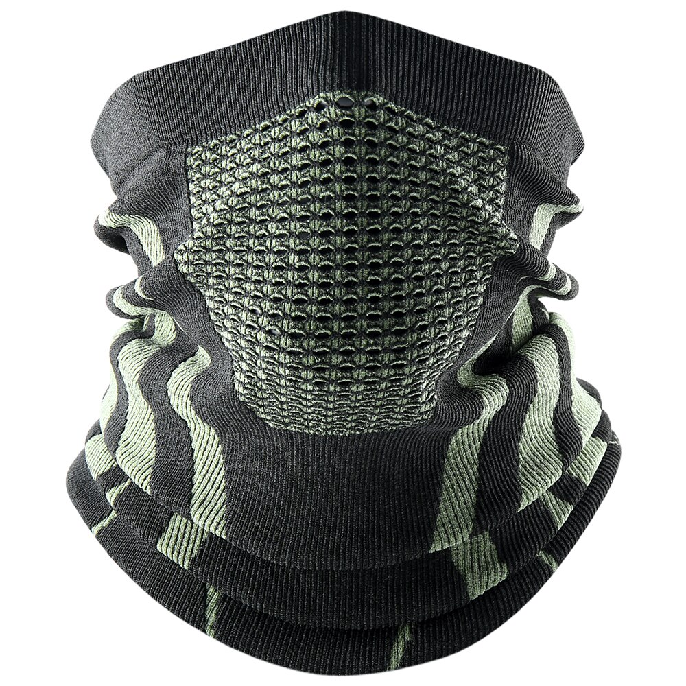 Thermal Face Bandana Mask Cover Neck Warmer Gaiter Bicycle Cycling Ski Tube Scarf Hiking Breathable Masks Print Women Men Winter: Yellow