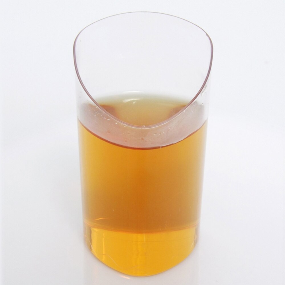 50pcs 80ml Mini Dessert Cups Clear Slanted Parfait Appetizer Cup Jelly Pudding Mousse Cup