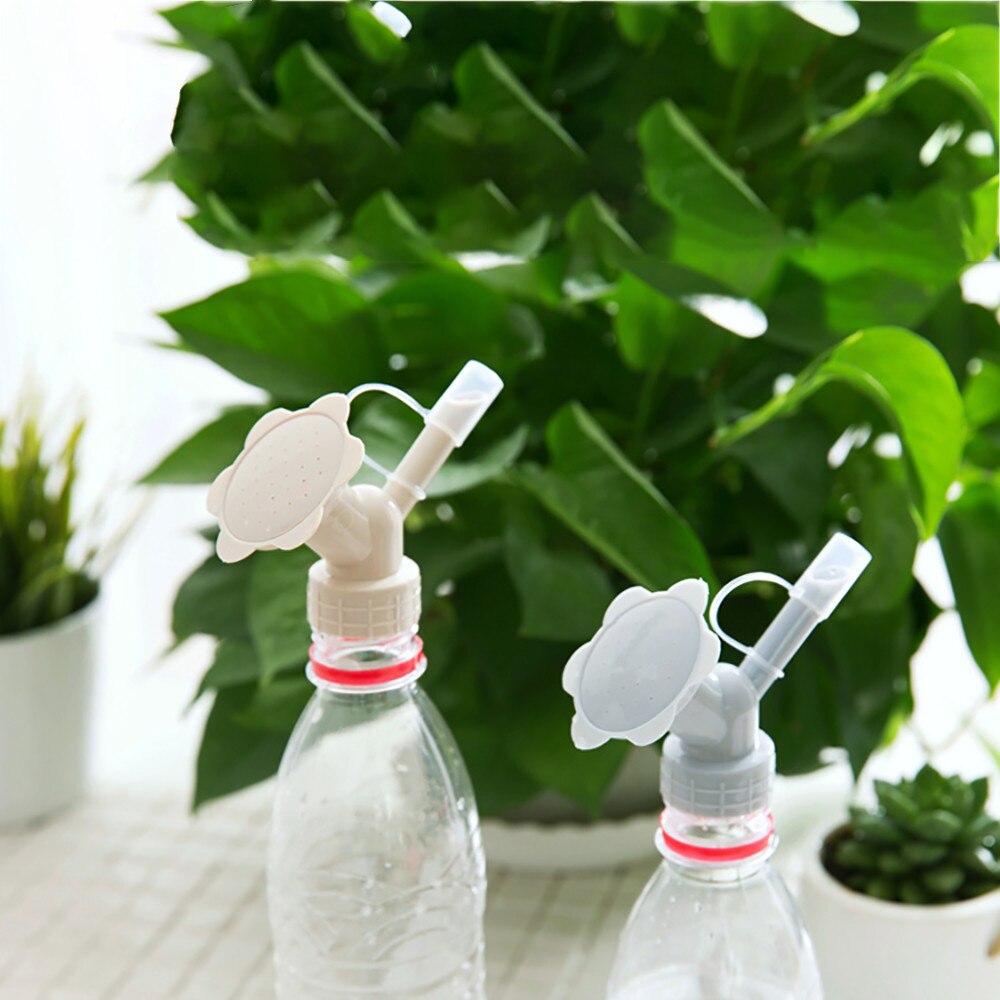 2 In 1 Plastic Sprinkler Nozzle Voor Bloem Waterers Fles Gieters Sprinkler Thuis Tuin Bloem Plant Water Sprink #1