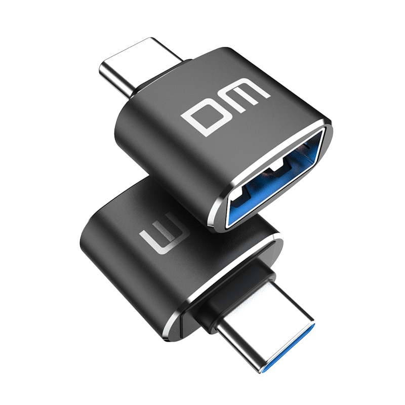 Dm Type C Adapter Usb C Male Naar USB3.0 Femail Usb Otg Converter Voor Apparaten Met Type C Interface AD012
