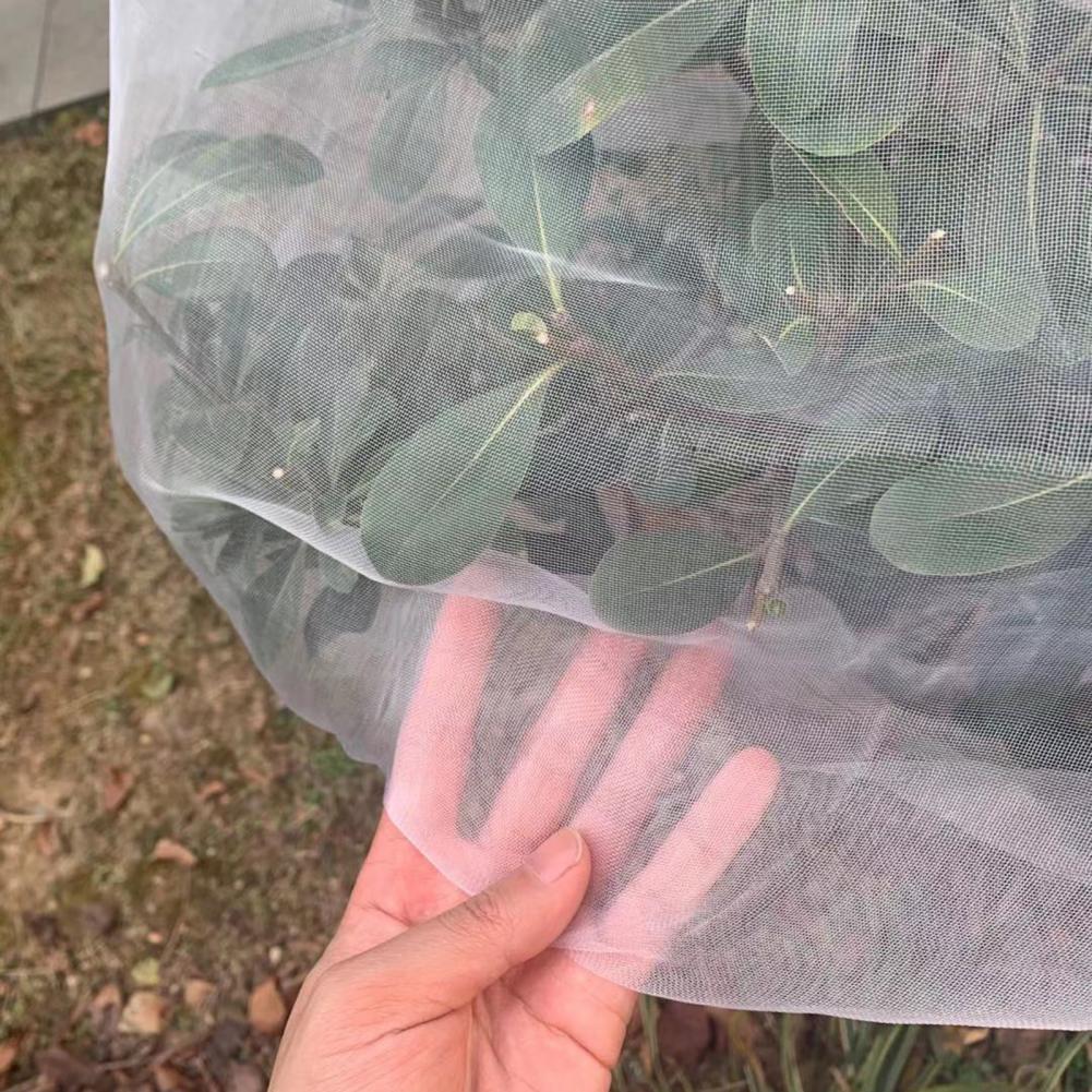 Plant Cover Bag Wind-Prevent Breathable Nylon Garden Netting Mesh for Garden Greenhouses Cut-out Insect Cover