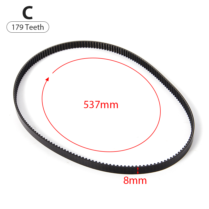 173T Broodmaker Transportbanden Broodmachine Banden Broodbakmachine Onderdelen 173 Tanden Omtrek 519Mm Keukenapparaat Accessoires: Zilver