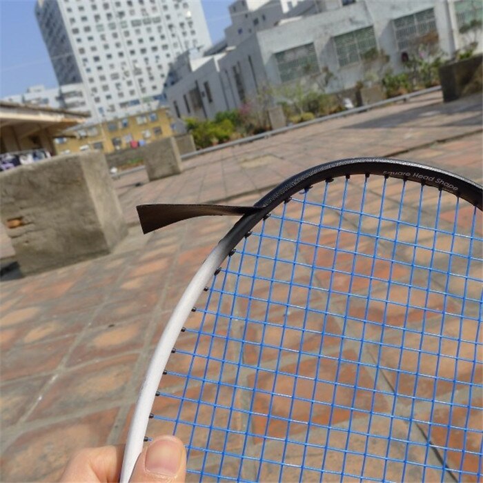 Badmintonracket klistermärke gå upp i vikt racketar skyddsklistermärke undvik färgavfall  l265 gamla