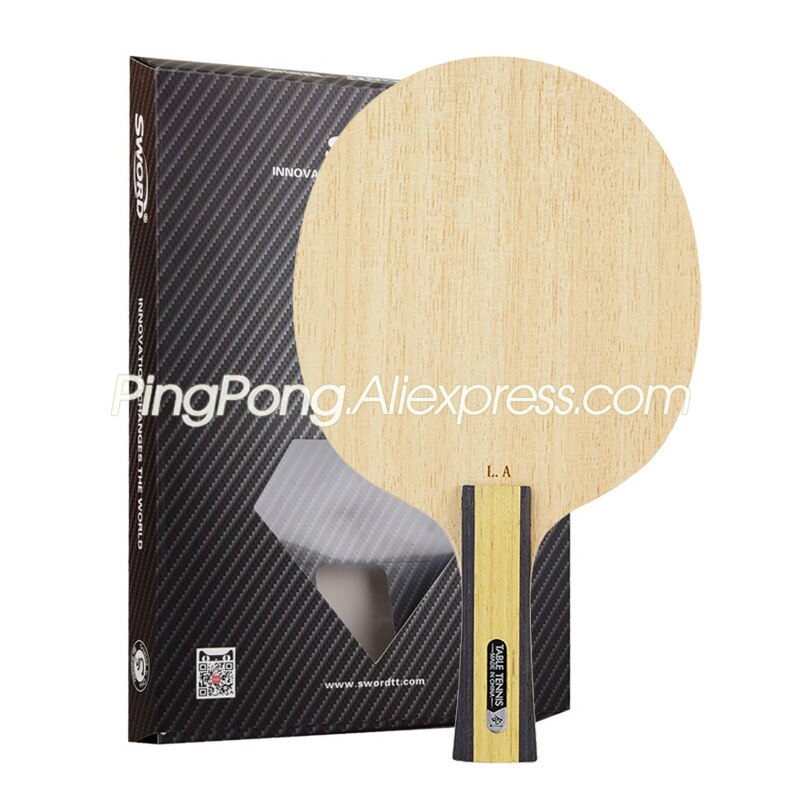 SWORD LA Table Tennis Blade (5 Ply Wood, Light Weight, Allround, for Beginner) Original SWORD Ping Pong Bat Paddle Racket