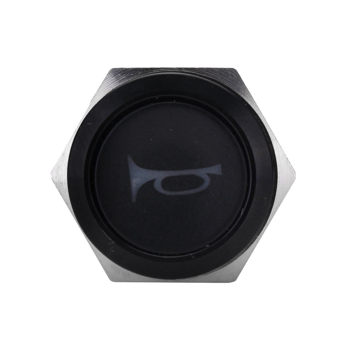 12 V 16mm Universele Auto Boot Auto Dash Start Claxon Momentary Rvs Starter Deurbel Bel Drukknop schakelaar