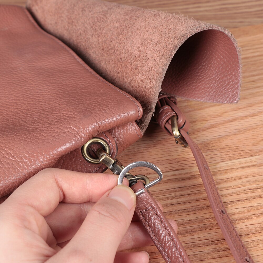 20 stuks/pak d-ring metalen gesp band rugzak tas onderdelen leerbewerking riem huisdier halsband naai accessoires tas onderdelen